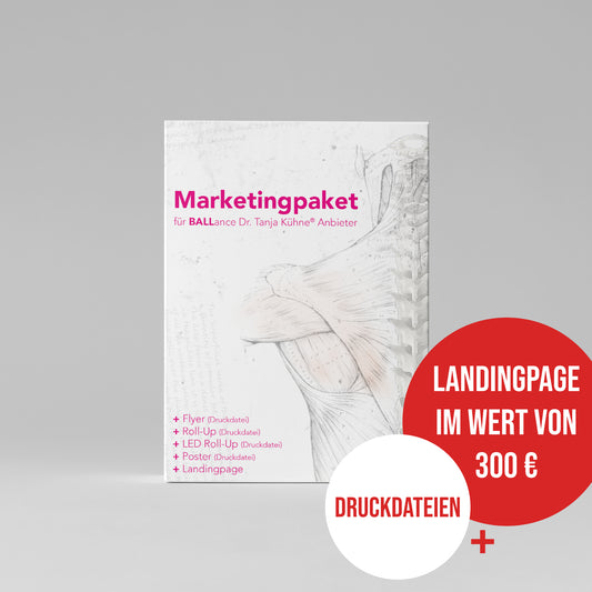 BALLance Dr. Tanja Kühne® Marketingpaket - Rückenentlastung