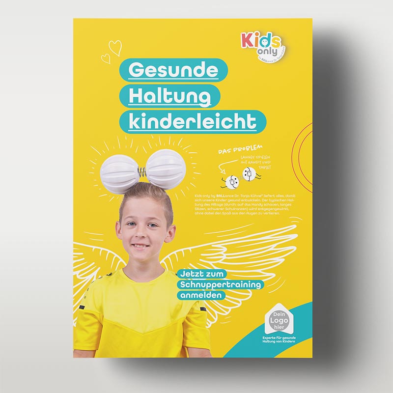 Poster, Plakat A4 - Kids only